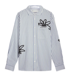 Chemise Filling Pieces Homme Flowers Antique White