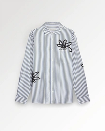 Chemise Filling Pieces Homme Flowers Antique White
