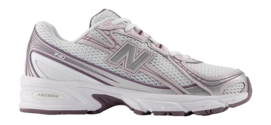 New Balance Women U740PK2 Ice Wine/White/Rose Sugar/Silver Metallic