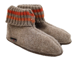 Pantoffel Haflinger Unisex Paul Beigemeliert