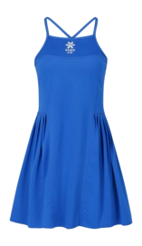 Tenniskleid Osaka Pleated Tech Dress Damen Princess Blue