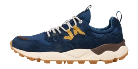 Flower Mountain Men Yamano 3 Uni UW Suede Nylon Navy Brown