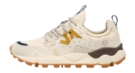Flower Mountain Men Yamano 3 Uni UW Suede Nylon Ecru Light Brown