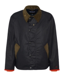 Flower Mountain Unisex Barbour X Flower Mountain Wax Nylon Navy Orange