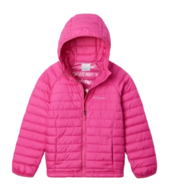 Jacke Columbia Powder Lite II Hooded Jacket Kinder Pink Ice