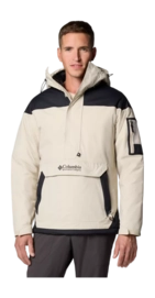 Jacket Columbia Men Challenger II Insulated Pullover Dark Stone/ Black