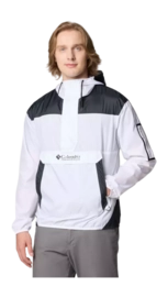 Jacke Columbia Challenger II Windbreaker Herren White/ Black