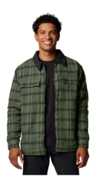 Overshirt Columbia Men Pitchstone Heavyweight Shirt Jacket Greenscape Boro