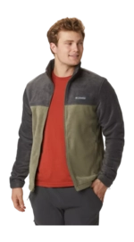 Zip Sweatshirt Columbia Men Steens Mountain Full Zip 2.0 Shark/Stone Grey