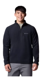 Vest Columbia Men Fast Trek III Half Zip Fleece Black