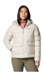 Jas Columbia Women Harmony Falls Hooded Down Jacket Dark Stone