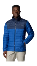 Jacket Columbia Men Powder Lite II Jacket Mountain Blue