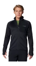 Sweatjacke Columbia Triple Canyon Grid Fleece FZ II Herren Black