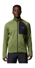 Sweatjacke Columbia Triple Canyon Grid Fleece FZ II Herren Canteen/Black
