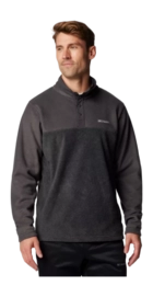 Zip Sweatshirt Columbia Men Steens Mountain Half Snap II Charcoal Heather