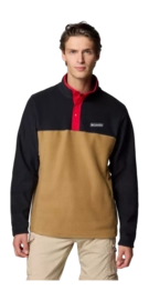 Zip Sweatshirt Columbia Men Steens Mountain Half Snap II Delta/Black/Mountain Red