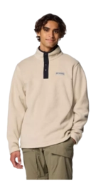 Zip Sweatshirt Columbia Men Steens Mountain Half Snap II Ancient Fossil