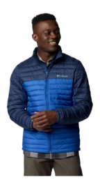 Jacket Columbia Men Silver Falls II Jacket Mountain Blue