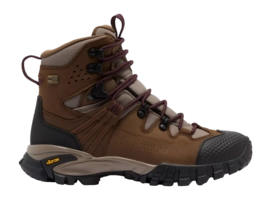 Walking Boots Columbia Women Geoterra Outdry Leather Dark Brown/Moonvista