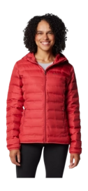Jacket Columbia Women Lake 22 II Down Hooded Jacket Daredevil