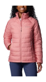 Jacket Columbia Women Powder Lite II Full Zip Jacket Pink Agave
