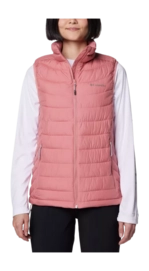 Weste Columbia Powder Lite II Vest Damen Pink Agave