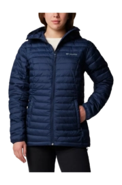 Jas Columbia Women Silver Falls II Hooded Jacket Collegiate Navy