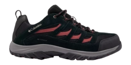 Wanderschuhe Columbia Crestwood Waterproof Herren Black/Spice