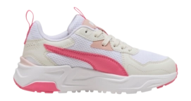 PUMA Youth Trinity Lite PUMA White Magic Rose Vapor Gray