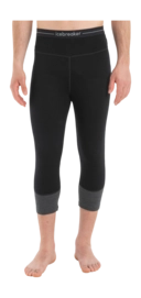 Legging Icebreaker Men ZoneKnit 260 Legless Black Jet Heather Carbon