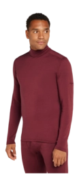 Undershirt Icebreaker Men 260 Tech Ls Turtleneck Port