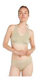 Brassière Icebreaker Femme Merino 125 Cool-Lite Sprite Racerback Bra Ashen