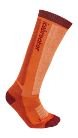 Skisokken Icebreaker Kids Merino Ski+ Medium OTC Blaze/Port/Snow