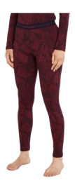 Legging Icebreaker Women Merino 260 Vertex Leggings Frozen Forms Black/Port