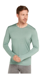 Ondershirt Icebreaker Men 200 Oasis LS Crewe Moss