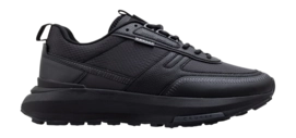 Cruyff Footwear Ambruzzia - Ripstop Reflect/Tumbled leather Black