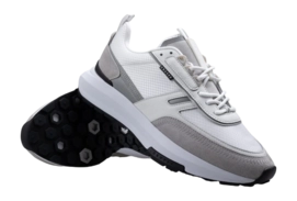 Cruyff Footwear Ambruzzia - Ripstop Reflect/Tumbled leather Lt. Grey