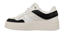 Cruyff Footwear Cup Lux - Soft Leather White/Black