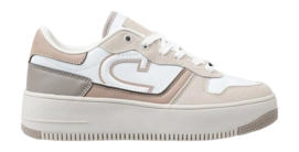 Cruyff Footwear Campo Low Lux - Tall - Tumbled/Suede White/Taupe