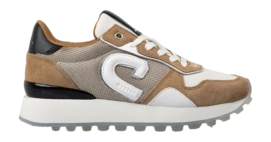 Cruyff Footwear Parkrunner - Metallic Mesh/Suede Beige/Gold