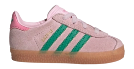 adidas Infant Gazelle CF EL Clear Pink / Court Green / Bliss Pink