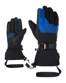 Handschoen Ziener Men Ghalion AS(R) Glove Ski Alpine Black/Cobalt Blue