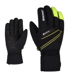 Handschoen Ziener Men Gunar GTX Glove Ski Alpine Black/Poison Yellow