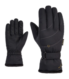 Handschoen Ziener Women Kahli PR Glove Black/Gold Art