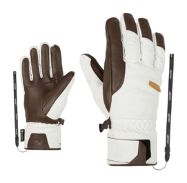Handschoen Ziener Women Kamary GTX AW Glove White Fog