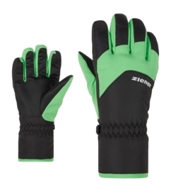 Handschoen Ziener Kids Lando Glove Black/Pale Green