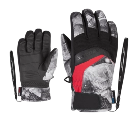 Handschoen Ziener Kids Labino AS(R) Glove Grey Mountain Print
