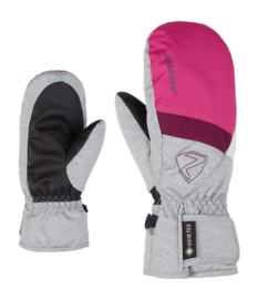 Want Ziener Kids Levin GTX Mitten Glove Pop Pink/Light Melange