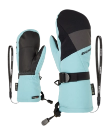 Want Ziener Kids Lanic GTX Gore Plus Warm Mitten Glove River Blue