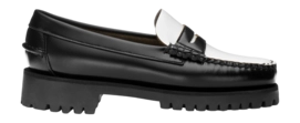 Slipper Sebago Damen Dan Lug Damen Black-White